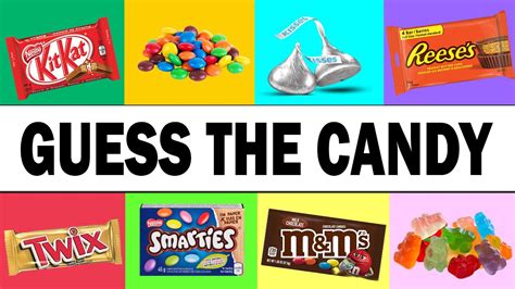 Guess The Candy How Many Of These Candies Do You Know Youtube
