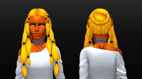 Ts4 Swtor Bun And Braids Hair A Conversion From Star Wars The Old