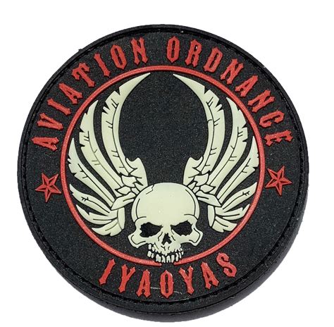 Aviation Ordnance Iyaoyas Pvc Patch Hook And Loop Etsy