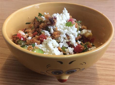 Couscous - Salat mit Granatapfel und Datteln Rezept