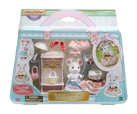 Calico Critters Fashion Sugar Sweet Collection Doll Playset 11