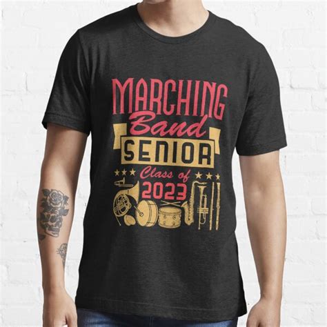 Marching Band Senior Class Of 2023 T Shirt For Sale By Jaygo