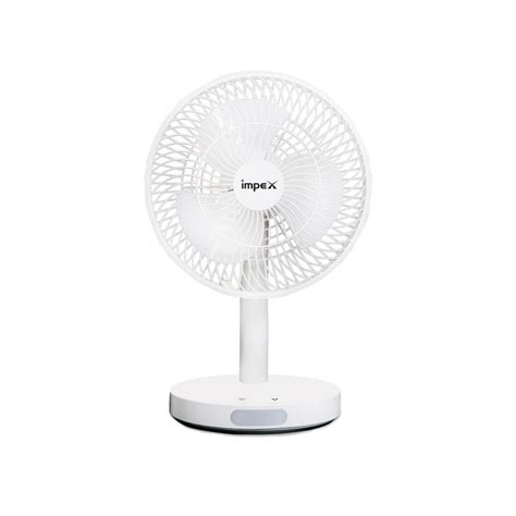 Impex Breeze D2n Rechargeable Table Fan With Built In Battery