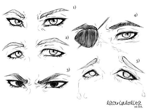 Anime Eyes Drawing Guys Eyes Anime Eye Drawing