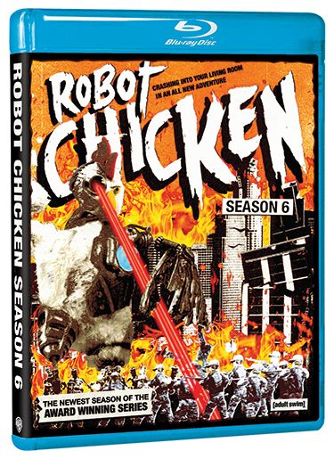 Blu Ray Review Robot Chicken Season 6 Bubbleblabber