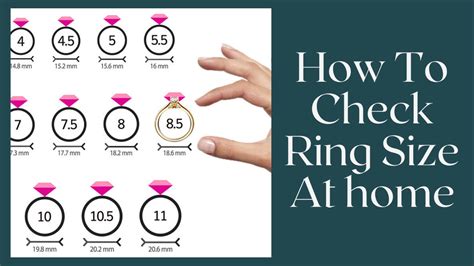 Ring Size Guidechart Perfect Measure Ring Size At Home