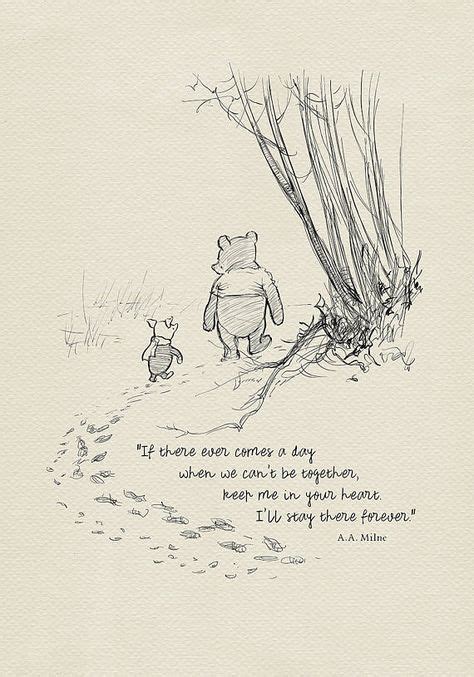 If There Ever Comes A Day Winnie The Pooh Quotes Classic Etsy Pooh Quotes Winnie The
