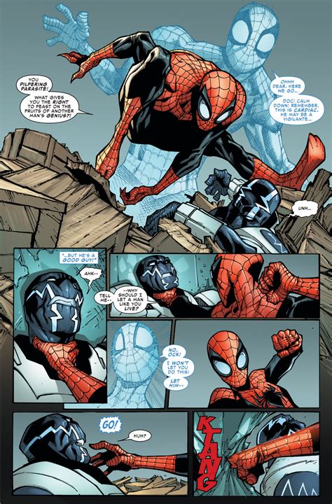 Superior Spider Man Vs Cardiac Comicnewbies