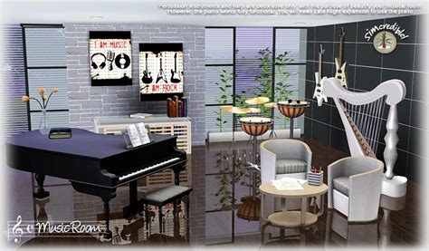 Music Room At Simcredible Designs