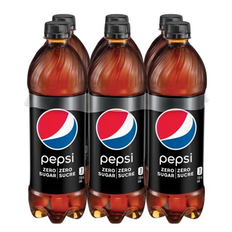 Pepsi Zero Sugar 710ml Bottles 6 Pack Pepsico Beverages Canada