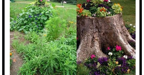 Living The Craft Life 10 Ways To Decorate Hide A Tree Stump In Your Yard