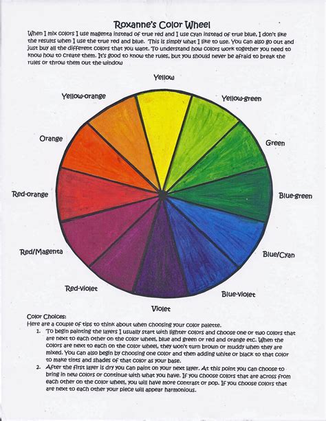 The Color Wheel 5 18 The Pocket Color Wheel Color Whe