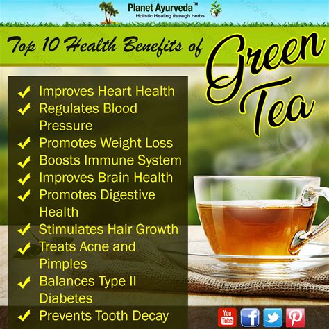 Health Benefits Of Green Tea