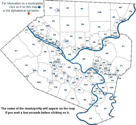 Zip Code Map Allegheny County Canada Map