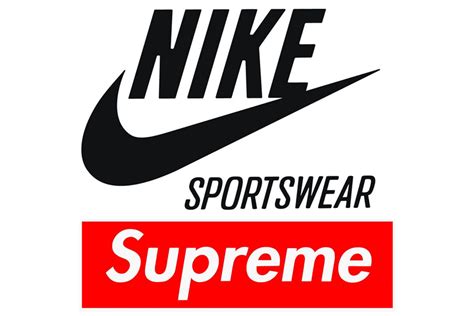 Derinden Sabah Egzersizleri Aşırı Fakirlik Nike X Supreme Logo Arka