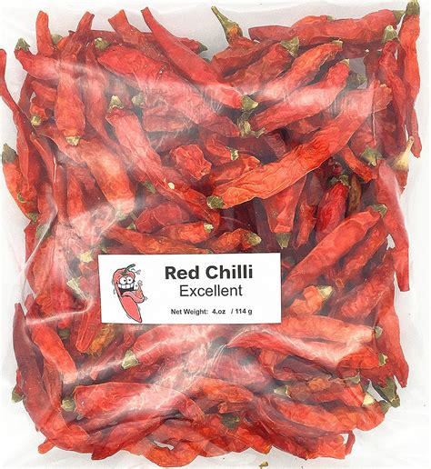 Szechuan Dried Chili Dry Chile Peppers Sichuan Red Chilli 4oz 四川红辣椒干