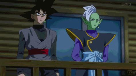 He used the super dragon balls to swap bodies with goku, and became goku black. Dragon Ball Super Épisode 63 : Les meilleurs GIF