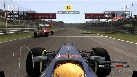 F1 2011 Gameplay Pc Hd Safety Car Monza Youtube