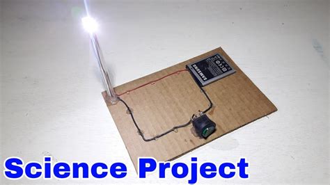 How To Make An Electric Circuit Science Project Experiment For School