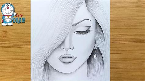 10+ beautiful girl drawings for inspiration girl is a popular drawing idea and she is loved for her beauty. Farjana Drawing Academy, Author at Plush Prints