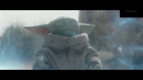 Baby Yoda Grogu Meditating The Mandalorian Season 2 Episode 6 Youtube