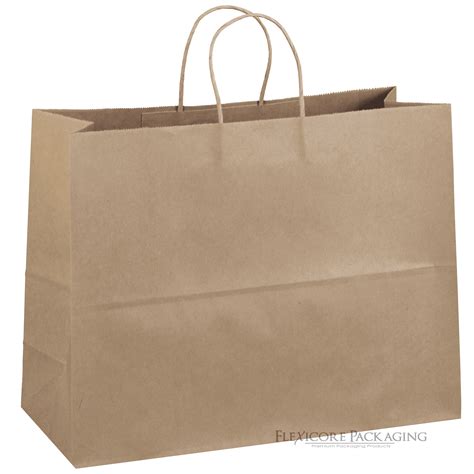 Brown Kraft Paper Bags 16x6x12 50ct