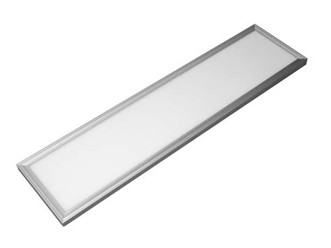 Led Flat Panel Light Flushmount 1x 4′ Brushed Nickel Exist