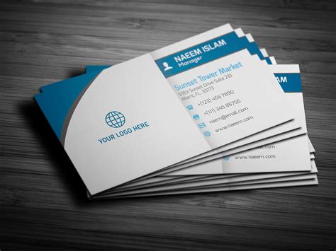 They are shared during formal introductions as a convenience and a memory aid. Corporate Business Card on Behance