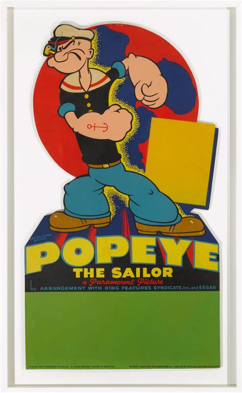Popeye 1938 Poster Us Gentlemen’s Accessories Online 2019 Sotheby S