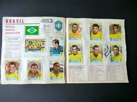 world s most expensive panini sticker album put up for auction at £5 000 after being signed by