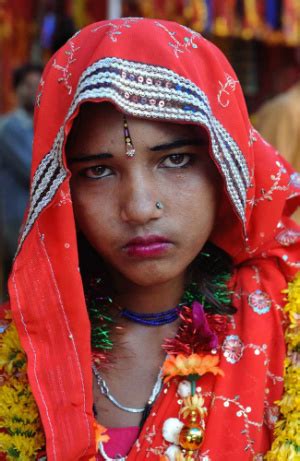 What impact does child marriage have on a girl's education? 13-year-old Indian girl, forced into arranged marriage ...