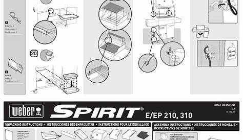 weber Spirit 89941 User Manual | 2 pages | Also for: E - 210