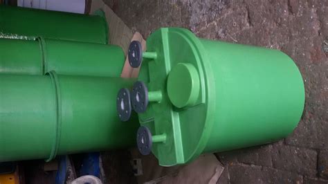 Frp Chemical Dosing Tank With Agitator Capacity 100 To 1000 Litrs Rs