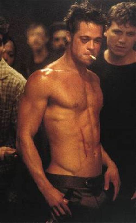 Brad Pitt Tyler Durden In Fight Club MTB Strength Training Systems
