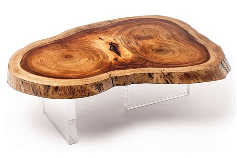 Natural Wood Slab Coffee Table Coffee Table Design Ideas