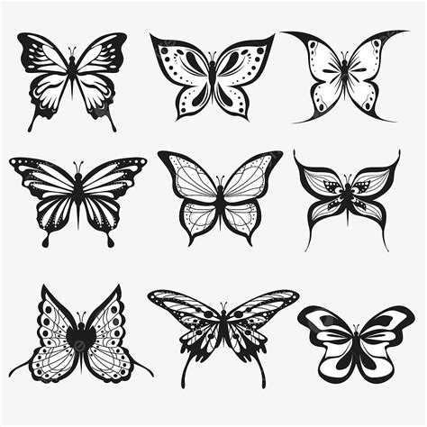 Floral Butterfly Pattern Vector Hd Png Images Butterfly Vector