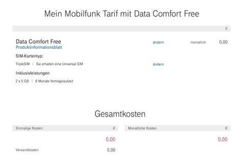 Zum thema retoure ins ausland haben wir einen separaten ratgeber. Deutsche Telekom: Kostenlos 2 x 5 GB Data Comfort Free