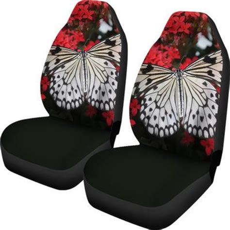 butterfly seat covers set of 2 2 front car seat covers etsy canada