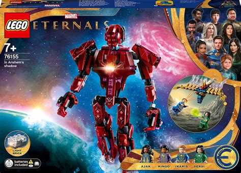 Buy Lego Marvel The Eternals In Arishems Shadow 76155 Superhero