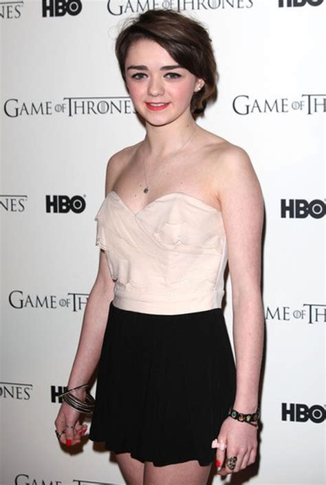 Maisie Williams Short Hairstyles Pop Haircuts