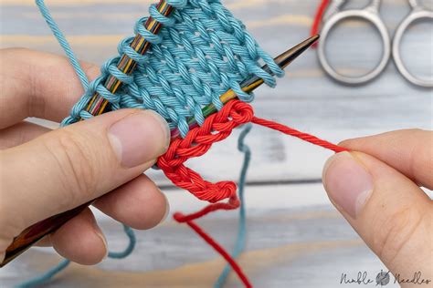 You need to knit a little sample (called a swatch) and measure it. How to do a provisional cast-on with a crochet hook in ...