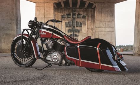 The First Indian Motorcycle Springfield Bagger Customized Custom