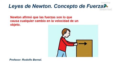 Primera Y Segunda Ley De Newton Youtube
