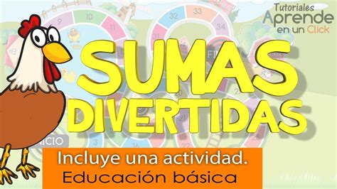 Todos los niños salen al patio y. Sumas Divertidas a través de un juego para niños de ...