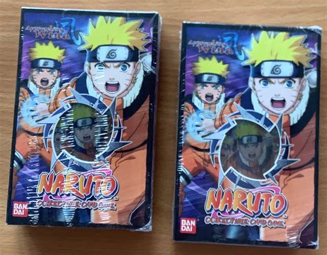At Auction Card Game X2 Naruto Trading Card Game Collectable Rampage