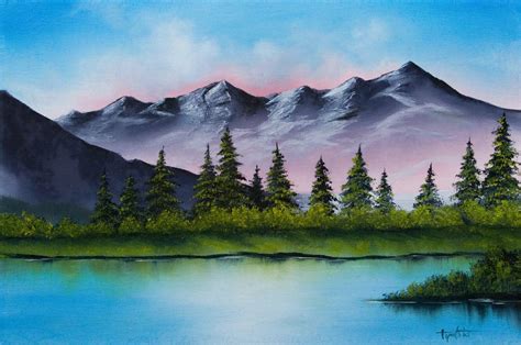 18 Images Fresh Easy Mountain Painting Ideas