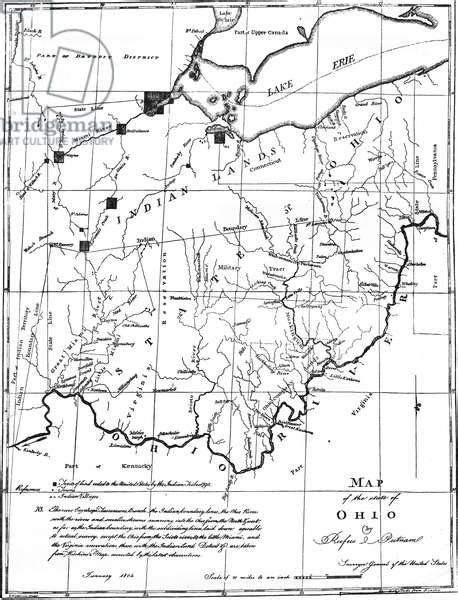 Image Of Map Of Ohio 1804