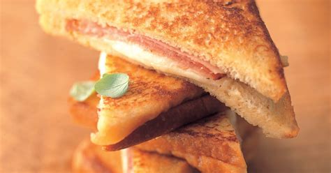 Croque - monsieur à la poêle Recette