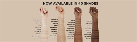 Loreal True Match Foundation Color Chart