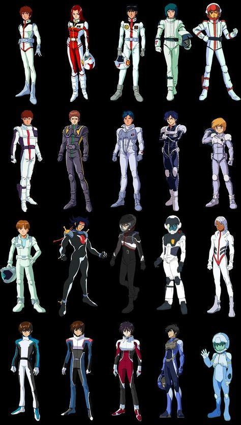 The Pilots Of The Gundam Franchise Mobile Suit Gundam 00 Mecha Suit